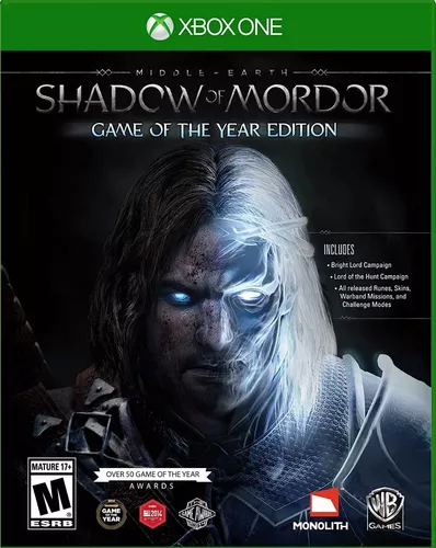 Terra-Média: Sombras de Mordor - Jogo xbox 360 Midia Fisica