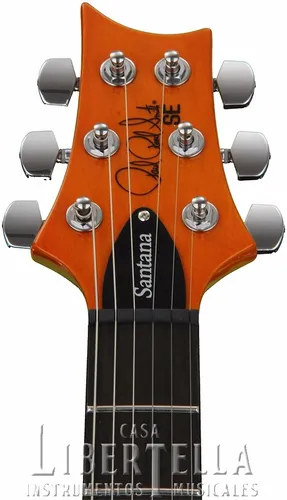 Guitarra Prs Se Cs4or Santana 24 Orange Nueva Garantia Funda