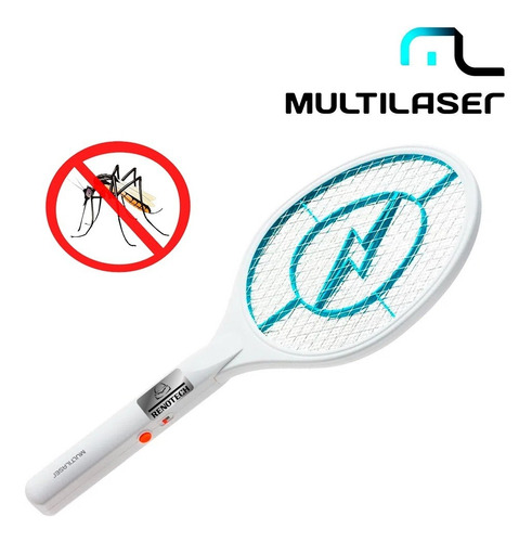 Raquete Elétrica Mata Insetos Pernilongos Mosquitos 110 220v