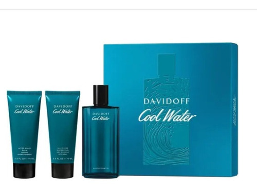 Davidoff Cool Water Men Eau De Toilette Set Género Hombre