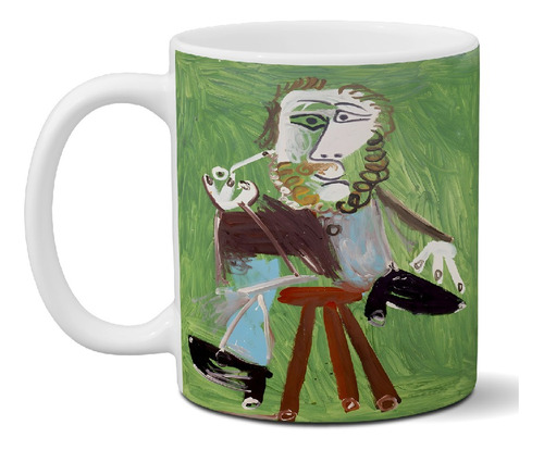 Taza De Cerámica Arte Pablo Picasso Importada Premium Art Pp