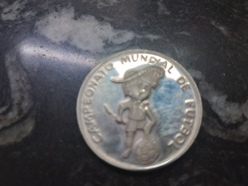 Moneda De Plata Del Mundial 1978 Con El Gauchito (Usado)