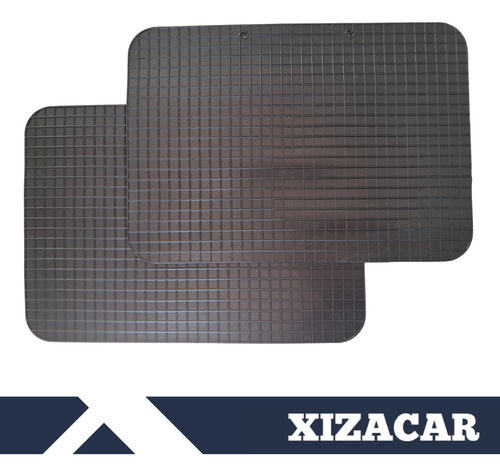 Cubre Alfombras Para Mercedes-benz 4 Piezas Plus Xizacar Logo Blanco