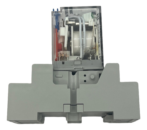 Relevador 24vdc 14 Pin 5a Zj18ft-4pl Con Base