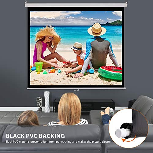 Pantalla De Proyector Manual De 120 Pulgadas, 1