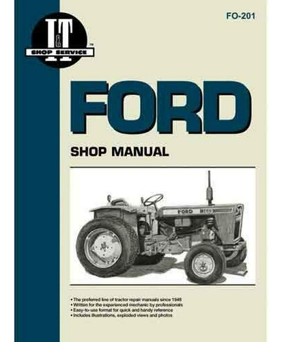 Manual De I & T Colección - Fo-201 De Ford Tw10 Tw******* Su