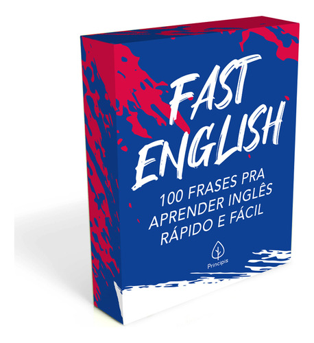 Fast English, de DONALDO BUCHWEITZ. Editora Principis, capa mole em português, 2023