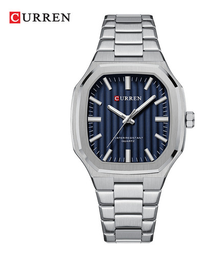 Relojes Impermeables De Acero Inoxidable Curren8458 Fashion
