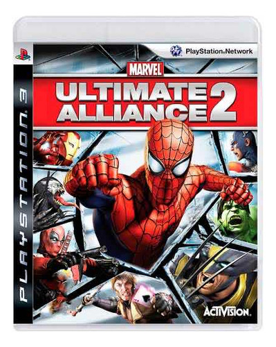 Jogo Ps3 Marvel Ultimate Alliance 2 Físico