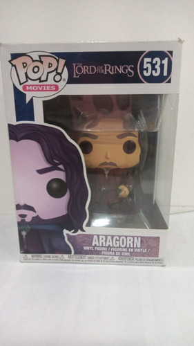 Imagen 1 de 3 de Funko Pop Movies Lord Of The Rings - Aragorn #531