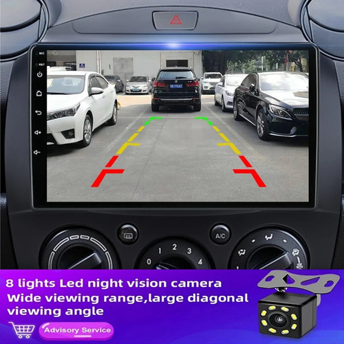 . Estéreo De Pantalla Android Mazda 2 2007-2014