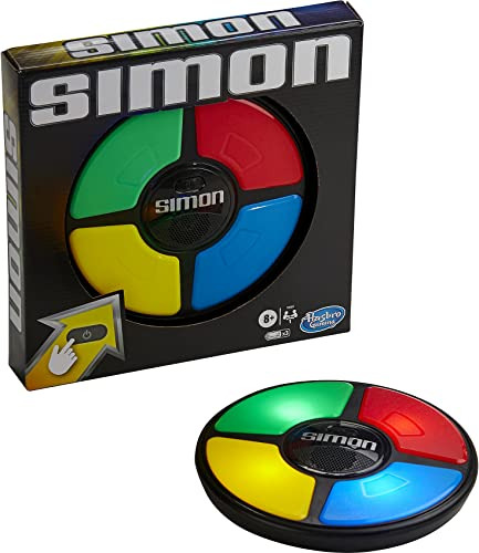 Hasbro Gaming Simon - Juego De Memoria Electrónica Portátil