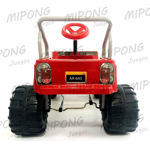 Imagen 4 de 8 de Karting A Pedal Auto Infantil Tipo Jeep Mipong