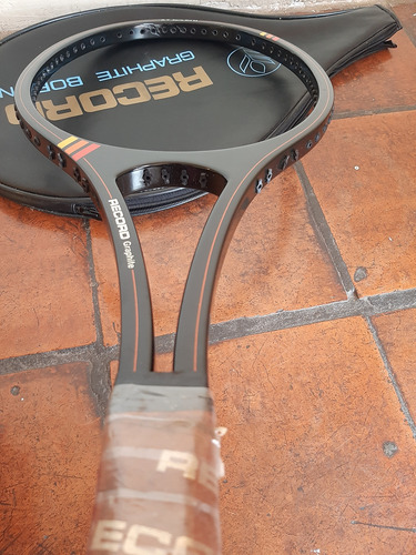 Raqueta Record Graphite Born -ind Argentina- Martinéz Negro 4 (Usado)