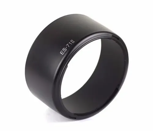 Parasoleil ES-71II Braleto Pour Canon EF 50mm F/1.4 USM - Pare-Soleil Objectif Photo