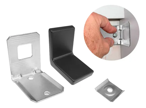 Soporte Aéreo Para Alacenas Con Cobertor Negro X 4 Unidades