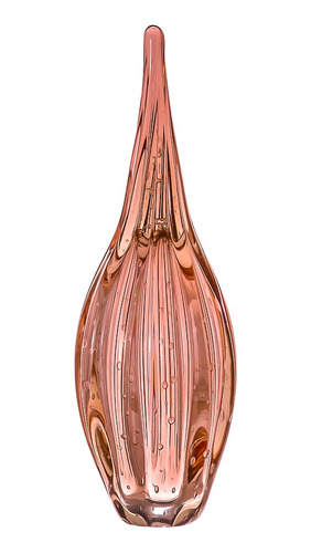 Gota Zoe Med Murano - Cobre Translúcido Lxaxp-9,5x26x9,5cms