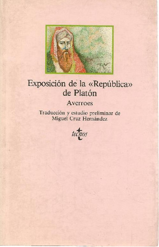 Libro Exposicion De La Republica De Platon De Averroes