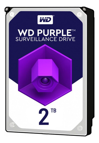 Disco Duro Western Digital 2 Tb 3.5 Sata 3 Purple