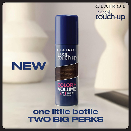 Clairol Color De Retoque De Raíces + Spray Temporal 2 En 1 D