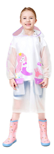 A Chamarra Impermeable Suave Con Capucha For Niños,