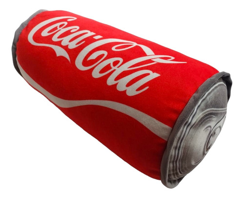 Cojin Cilíndrico Tipo Lata De Coca Cola