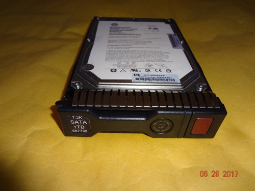 Imagen 3 de 4 de Disco Duro Hp 858594-b21 1tb 6g Sata 7.2k Rpm Lff Hdd