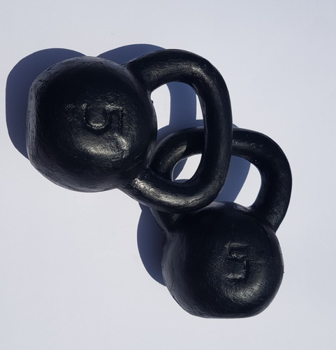 Pesa Rusa - Kettlebell - 5 Kg - Set De 2 Piezas