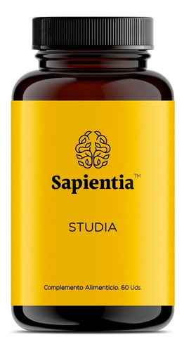 Sapientia Studia Nootrópico Concentración Y Memoria Sabor Sin Edulcorantes Artificales