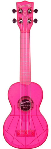 Marca Music Co., Ukulele De 4 Cuerdas, Rosa Fluorescent...