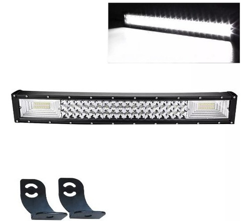 Barra Led Curva 120w Neblinero 4x4 55cm - Alta Potencia