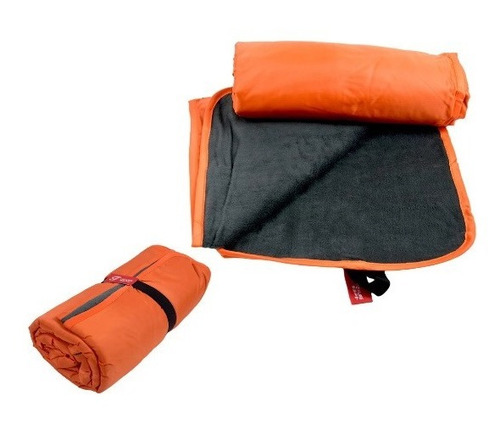 Manta Camping Polar Impermeable Plegable 145cm Premium Color