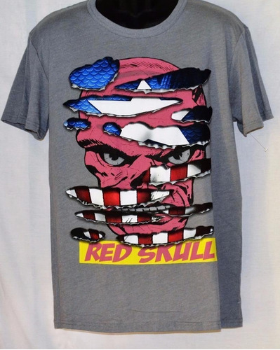 Remera Red Skull Marvel Original Talle L Importada Nueva!