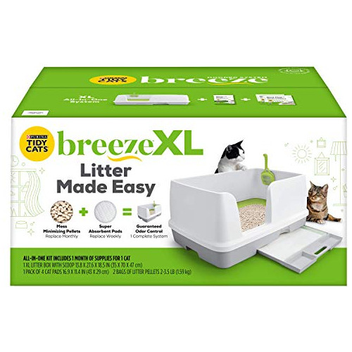 Purina Tidy Cats - Breeze Xl, Sistema De Arenero No Aglutina