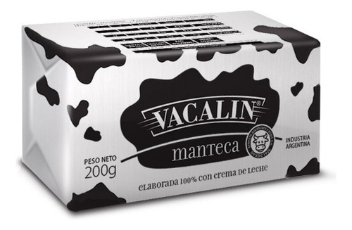Manteca Vacalín X 200 Grs ( Caja X 20 Unidades ) - Liniers-