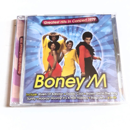 Cd   Boney M  Greatest Hits In Concert 1979   Sellado
