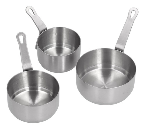 Dp Tazón De Salsa De Acero Inoxidable, 3 Tazas, Asa For