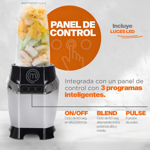 Licuadora Procesadora Nutri-blender Max Con Vaso Masterchef