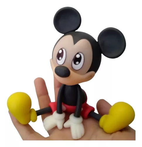 Lonny Porcelana Fria - Mickey mouse version rally!!! Para el primer añito  de Milan!!!! 🎉🎊🎈😁🙌 Modelado en pasta de goma