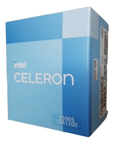 Procesador Intel Celeron G5905 Bx80701g5905 2 Núcleos 3.5ghz
