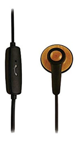 Samsin Eco Disk Ear Bud Headset Con Conector De 25 Mm Negro