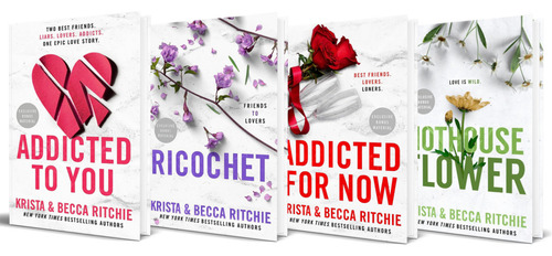 Addicted Series 1-5, de Krista Ritchie. Editorial Berkley, tapa blanda en inglés, 2022