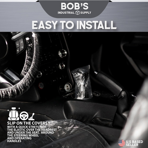 Bisupply Fundas De Plástico Para Asientos De Automóviles Y C