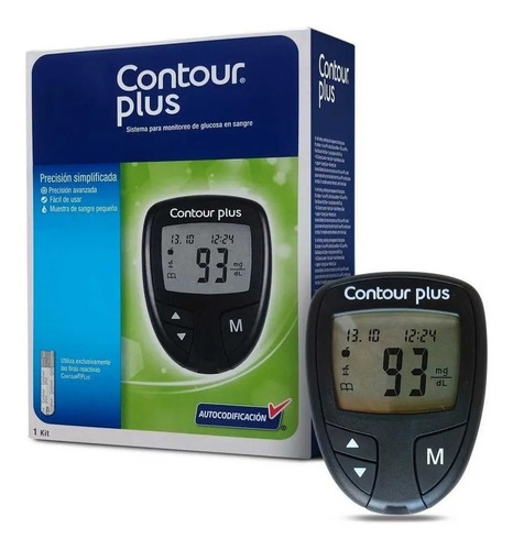 Contour Plus Glucometro De Bayer Kit Medidor