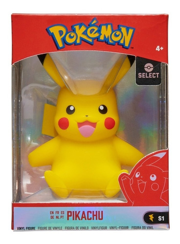 Figura Pokemon De Vinilo Pikachu Muñeco Coleccion
