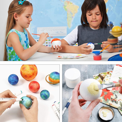 Bolas De Poliestireno Blanco Para Manualidades