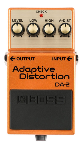 Pedal Efecto Guitarra Electrica Boss Da2 Adaptive Distorsion Color Naranja