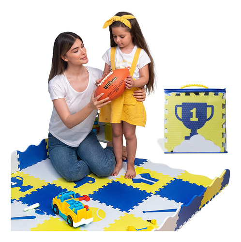 Kootoys Tapete De Juego De Beisbol Para Bebes, Alfombrillas