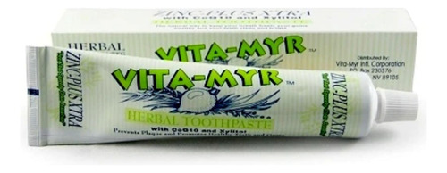Vita Myr Herbal W Coq10 Y Xilitol Toothpste, 5.4 Onzas