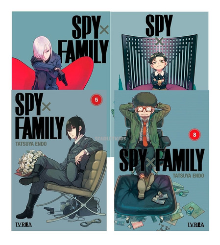 Manga Spy X Family 4 Tomos Elige Tu Tomo Ivrea Scarlet Kids